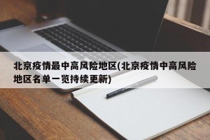 北京疫情最中高风险地区(北京疫情中高风险地区名单一览持续更新)