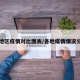 各地区疫情对比图表/各地疫情情况分布