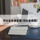 河北省疫情患者(河北省病情)
